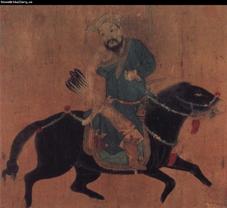 unknow artist Mongolian arch protections to horse after seal of the emperor Ch- ions Lung and other